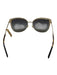 Kate Spade Gold Metal Mirrored Cat Eye Sunglasses Gold