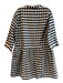 Tuckernuck Size L Black & White Rayon Blend 3/4 Sleeve Checkered Dress Black & White / L