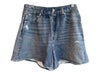 Rag & Bone Size XL Light & Dark  Blue Cotton Elastic Waist Miramar Shorts Light & Dark  Blue / XL