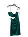 Misha Collection Size 8 Green Polyester Spaghetti Strap Side Zip Dress Green / 8