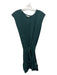 Ann Mashburn Size M Teal Green COTTON & LINEN Tunic Side Split Sleeveless Top Teal Green / M