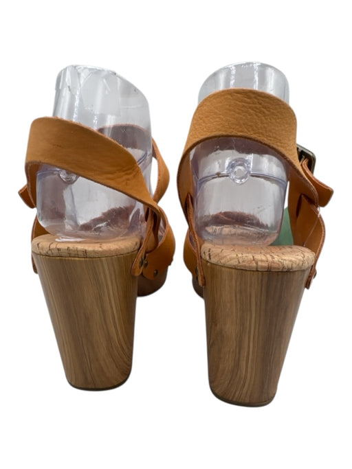 Kork-Ease Shoe Size 9 Brown Cork & Leather Strappy Woven Wedges Brown / 9
