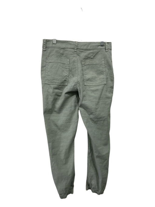 Frank & Eileen Size 4 Slate Green Cotton & Flex Mid Rise Cargo Jogger Pants Slate Green / 4