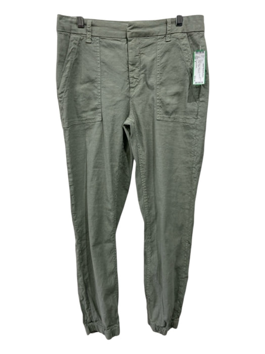 Frank & Eileen Size 4 Slate Green Cotton & Flex Mid Rise Cargo Jogger Pants Slate Green / 4