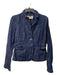 Pilcro Size Small Dark denim Cotton 2 Buttons Front Pocket Collared Jacket Dark denim / Small