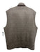 Peter Millar Size L Tan Wool Solid Vest Men's Jacket L