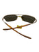 Costa Silver & Blue Metal Solid Men's Sunglasses Silver & Blue