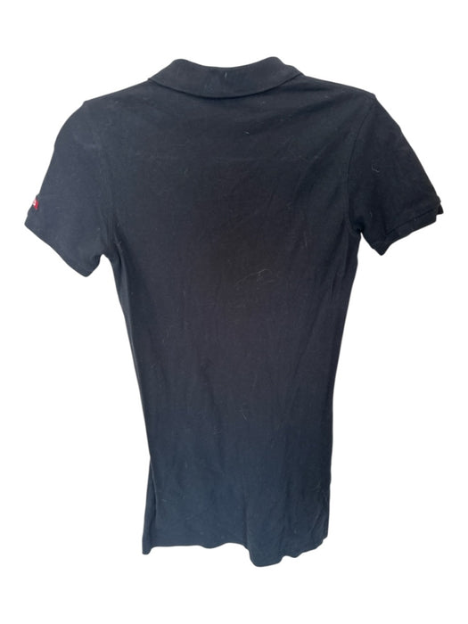 Pennington and Bailes Size S Black & Red Cotton Short Sleeve UGA Collar Dress Black & Red / S