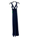 Show Me Your Mumu Size Medium Navy Polyester Sleeveless Smocked Back Maxi Dress Navy / Medium