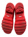 Hunter Shoe Size 7 Red Rubber Half Calf Silver Buckle Rain Boots Red / 7
