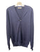 Suitsupply Size XL Navy Wool Solid Cardigan Men's Sweater XL