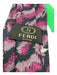 Fendi Purple & Black Silk Abstract Men's Ties