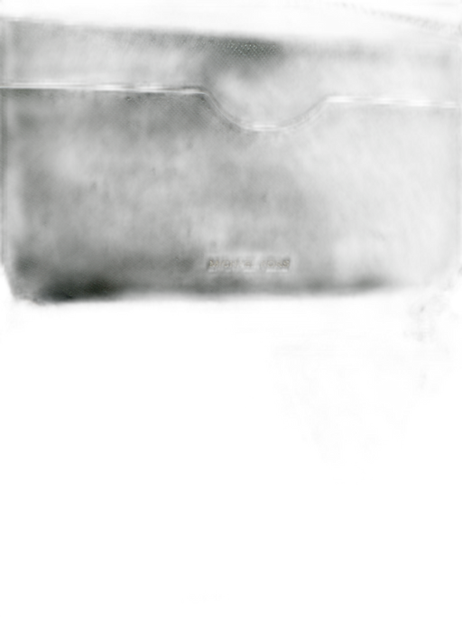 Michael Kors Black Leather Zip Close Wristlet Wallets Black