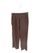 Alo Size XXS Brown Tencel Blend Waffle Knit High Waist Wide Leg Athletic Pants Brown / XXS