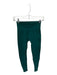 Set Active Size S Teal Nylon Blend Ribbed High Waist Crop Athletic Leggings Teal / S