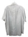 Wrangler Size XL White Synthetic Stripe Western Button Down Men's Short Sleeve XL