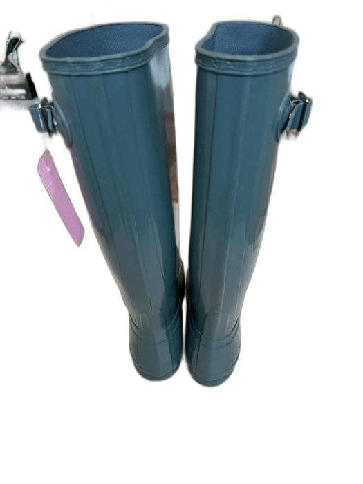 Hunter Shoe Size 8 Grey Rubber Knee High Rainboots Grey / 8