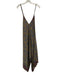 No Brand Size One Size Green, Blue, Purple Silk Sleeveless Wide Leg Jumpsuit Green, Blue, Purple / One Size