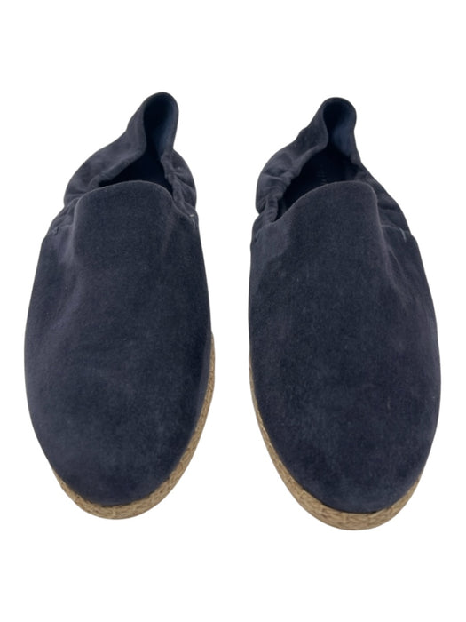 Vince Shoe Size 8 Navy Suede Espadrille Moccasin Flats Navy / 8