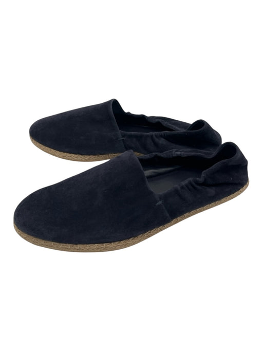 Vince Shoe Size 8 Navy Suede Espadrille Moccasin Flats Navy / 8