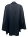 Loro Piana x Flannella Size One Size Navy Blue Wool Open Front Jacket Navy Blue / One Size