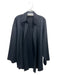 Loro Piana x Flannella Size One Size Navy Blue Wool Open Front Jacket Navy Blue / One Size