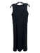 Donna Karan Size 4 Black Sleeveless Back Zip Dress Black / 4