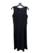 Donna Karan Size 4 Black Sleeveless Back Zip Dress Black / 4