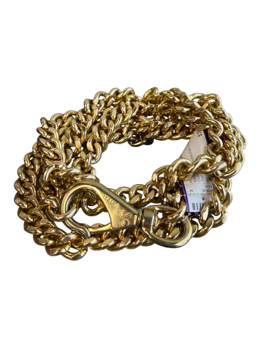 No Brand Gold Metal Double Chain Thick Drape Belts Gold / Est M