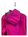 Creatmo us Size L Hot pink Polyester Fleece Lined Water proof Hooded Coat Hot pink / L