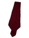 Valentino Black & Red Silk Plaid Men's Ties