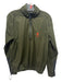 RLX Size Est M Olive Synthetic Solid Quarter Zip Men's Long Sleeve Shirt Est M