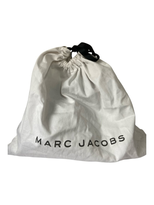 The Marc Jacobs Black & Cream Canvas 2 Handles Tote Open Top Bag Black & Cream / M