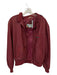 Members Only Size 44 Maroon Cotton & Polyester Bomber Men's Jacket Maroon / 44