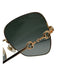 Gucci Gold & Brown Metal Horsebit Gradient Square Neck Sunglasses Gold & Brown