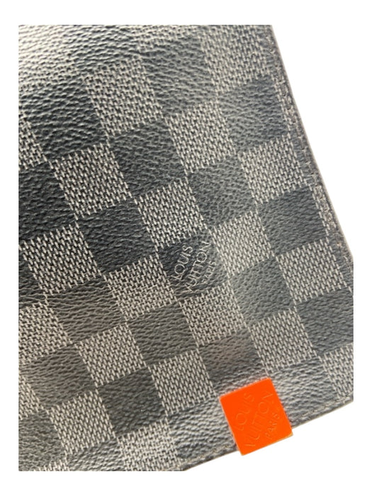 Louis Vuitton AS IS - Heavy Wear Black, Gray, Orange Coated Canvas Crossbody Bag