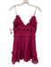 Lovers + Friends Size S Fuchsia Purple Nylon Blend Floral Lace Overlay Dress Fuchsia Purple / S