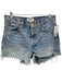 Agolde Size 26 Medium light wash Cotton Denim Distressed Button Fly Shorts Medium light wash / 26