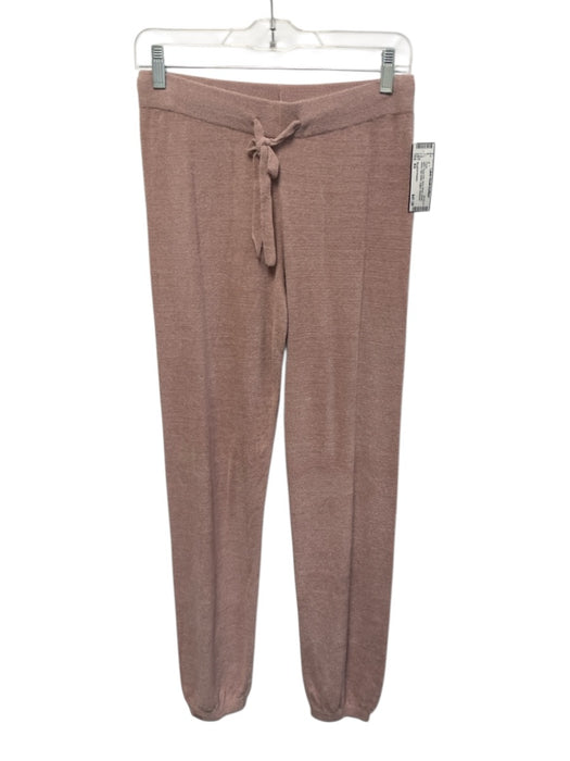 Barefoot Dreams Size XS Rose Pink Nylon Blend Elastic Waist High Waist Pants Rose Pink / XS