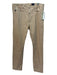 AG Size 32 Beige Cotton Blend Solid Khakis Men's Pants 32