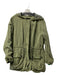 Sanctuary Size Medium Green Polyester Blend Hood Front Zip Tie Waist Jacket Green / Medium