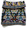 Farm Size 27 Black & Multi Cotton Back Zip Floral Waist Detail Mini Skirt Black & Multi / 27