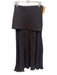 Zara Size M Brown Viscose Blend Ribbed Stretch Maxi Skirt Brown / M