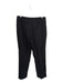 Akris Size 12 Black Wool High Waist Side Zip Wide Leg Trouser Pants Black / 12