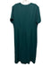 Tuckernuck Size XXL Green & White Polyester Short Sleeve Contrast Stripe Dress Green & White / XXL