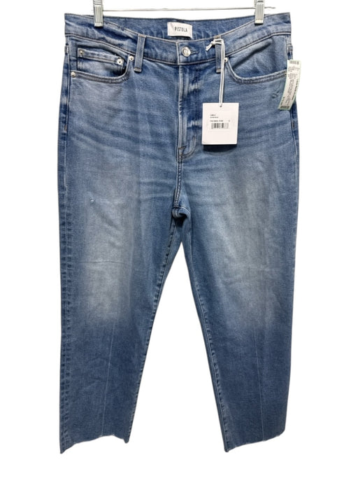 Pistola Size 31 Light & Medium Wash Cotton Blend High Waist Straight Leg Jeans Light & Medium Wash / 31