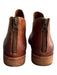 Kork-Ease Shoe Size 6.5 Brown Leather Almond Toe Side Zipper Ankle Cut Boots Brown / 6.5