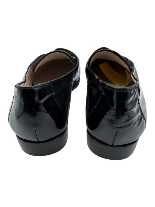 Louise et Cie Shoe Size 7 Black Patent Leather Slip On Loafers Black / 7