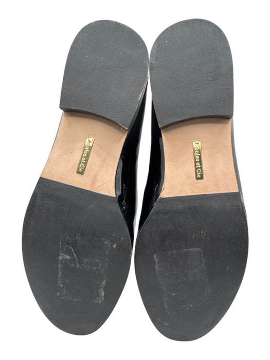 Louise et Cie Shoe Size 7 Black Patent Leather Slip On Loafers Black / 7