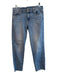 7 For All Mankind Size 30 Light Wash Cotton Blend Straight Leg 5 Pocket Jeans Light Wash / 30